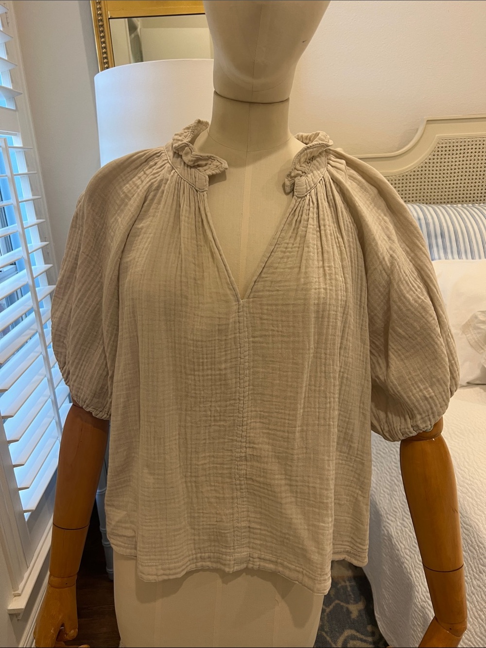 Velvet by Spencer and Graham Gauze Blouse